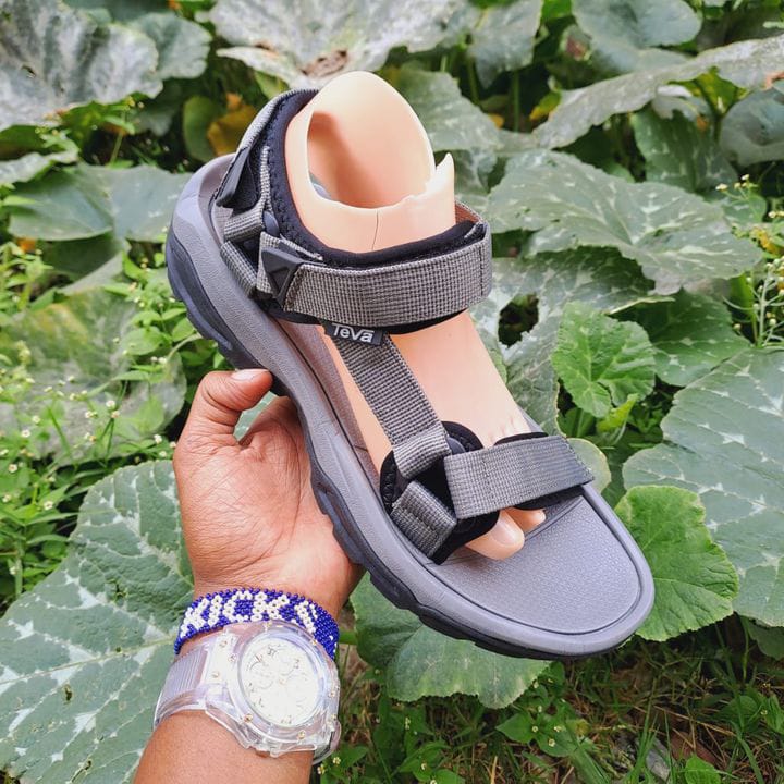 High Quality Teva Leather men's Teva leather open shoes/sandals