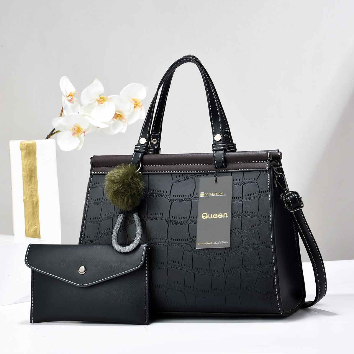 New Fashion Women Handbag Small Square Bag Crossbody Bag Flap Zipper Square Ladies Bag Women Bag Holiday Gift