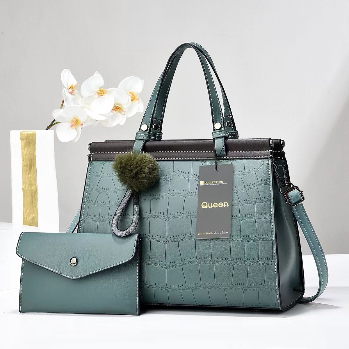 New Fashion Women Handbag Small Square Bag Crossbody Bag Flap Zipper Square Ladies Bag Women Bag Holiday Gift