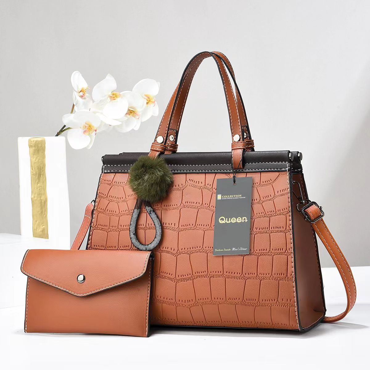 New Fashion Women Handbag Small Square Bag Crossbody Bag Flap Zipper Square Ladies Bag Women Bag Holiday Gift