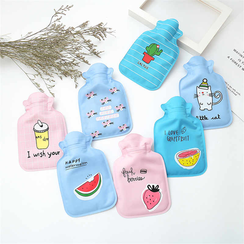 Discount Hot Water Min Bottles with Faux Fleece . Capacity 2 litres