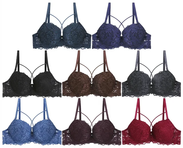 Padded bra push up bra with underwire, C