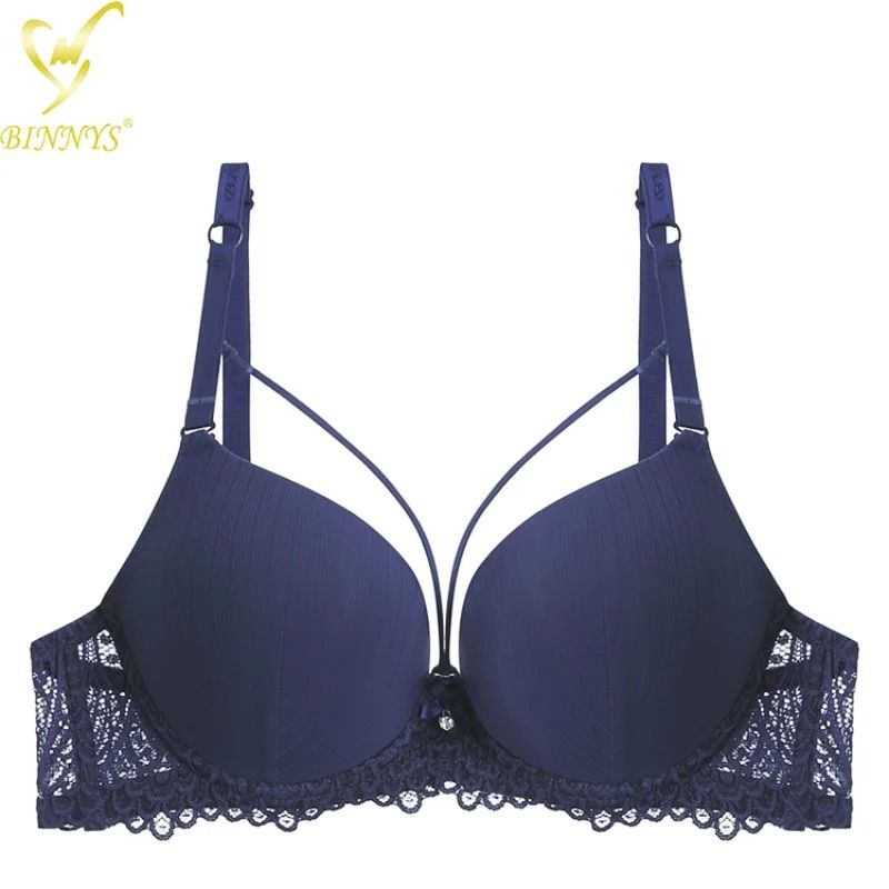 Fancy push up bra with underwire