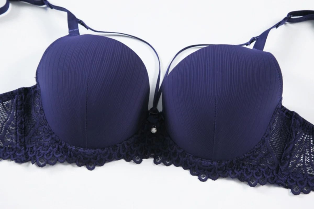 Fancy push up bra with underwire