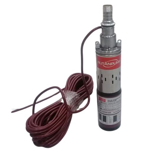 RUTANPUMP SOLAR SURMERSIBLE IMPELLER PUMP +Free Float Switch + Solar Panel 250W 1.5M3/Hr