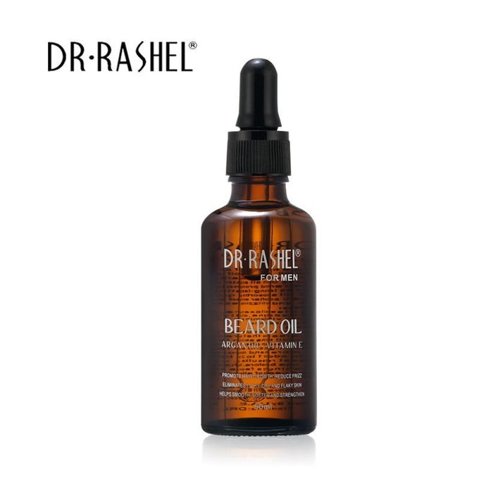 Dr. Rashel Beard Growth Oil With Argan Oil + Vitamin E For Men 50ml