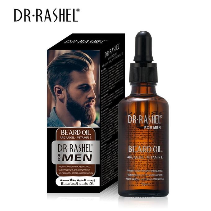 Dr. Rashel Beard Growth Oil With Argan Oil + Vitamin E For Men 50ml