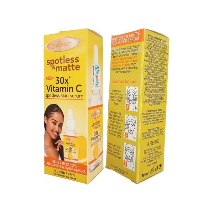 Gold Touch Vitamin C Spotless & Matte Vitamin C Face Serum 30ml