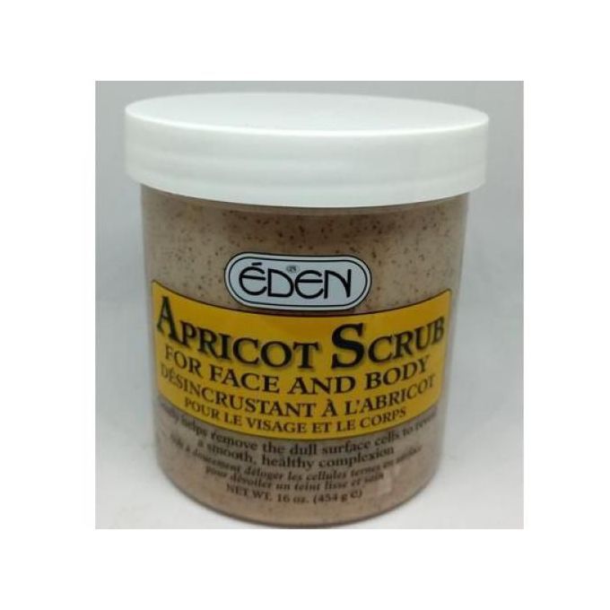 Eden Apricot Scrub For Face And Body-454g.