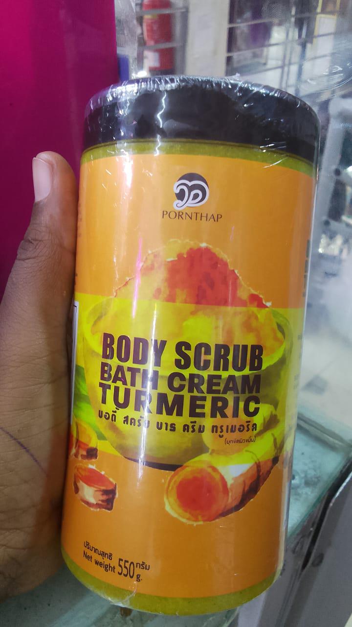 PORNTHAP BODY SCRUB BATH CREAM TUMERIC
