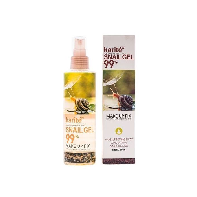 Makeup Setting Fixing Spray Snail Gel 99% Make Up Fix