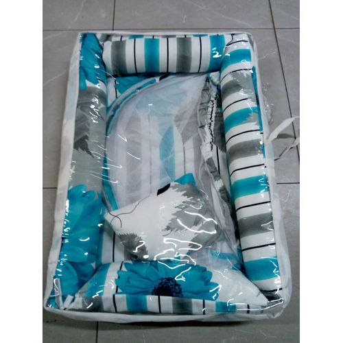 CLEARANCE OFFER Baby Nest & Co-sleeper Foldable + Pillow+ Net Assorted Prints