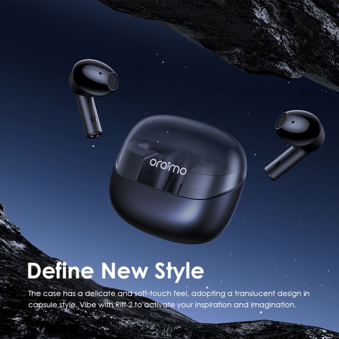 oraimo Riff 2 Half-in Ear True Wireless (Earbuds) Earphones