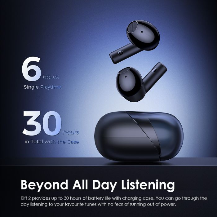 oraimo Riff 2 Half-in Ear True Wireless (Earbuds) Earphones