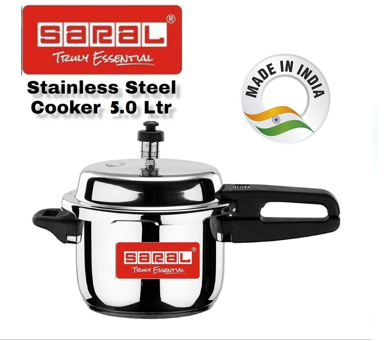 SARAL (SIGNATURE) HEAVY DUTY Stainless Steel Pressure Cookers