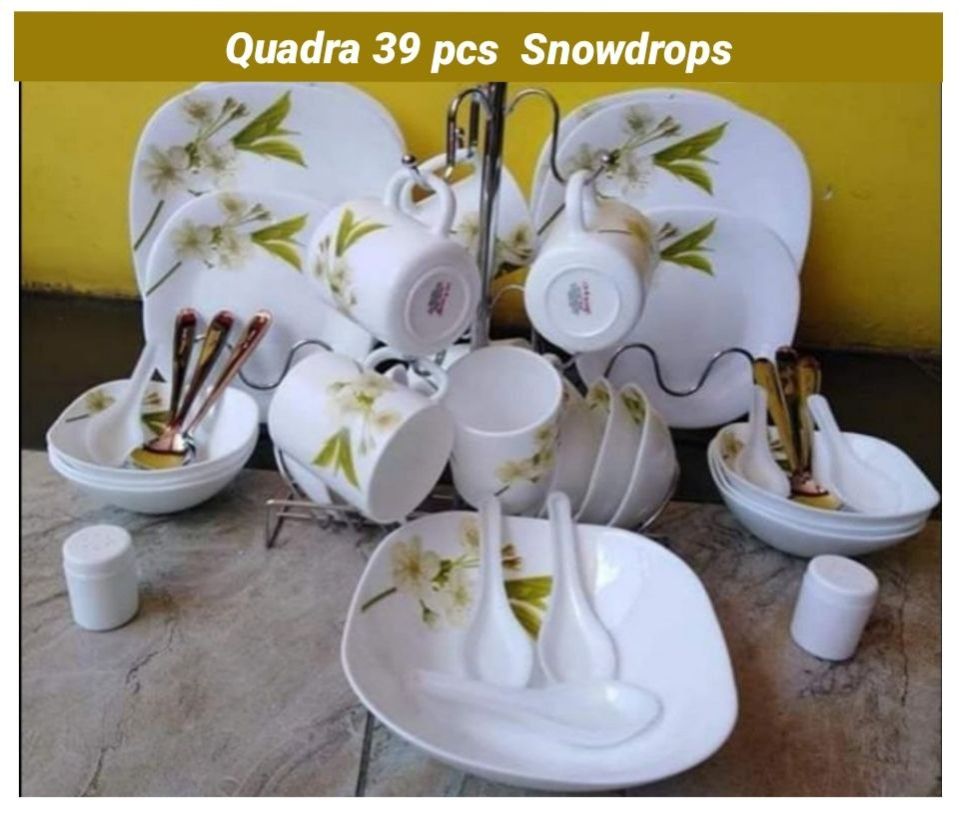 39 pcs Quadra Dinner sets