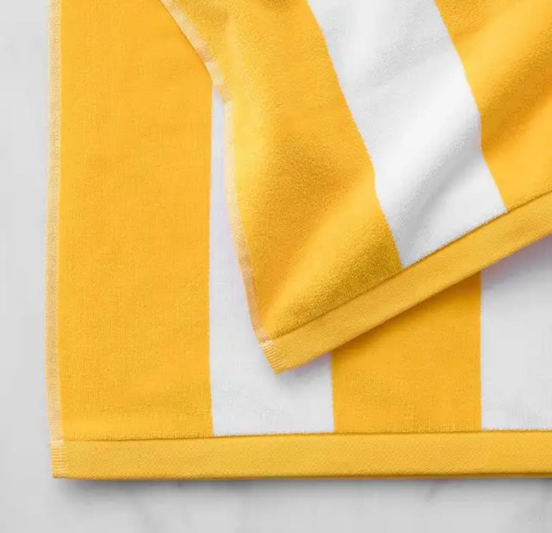 Cotton Colorful Striped Face Towels Beach Swim Bath Drying These bath towels give perfect post shower warmth and delicacy , woven with 100% ring spun cotton that are supremely soft and breathable while being strong and durable for daily use.