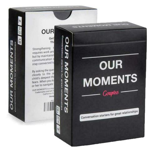 Our Moments Couples Card Game Conversation Starters For Great Relationships