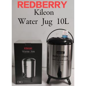 Kileon Travel And Leisure Water/ Milk And Tea Dispenser(10ltrs) Buy 10ltrs 30g travel and leisure kileon jug flask made of stainless steel construction. Concealed heating element.