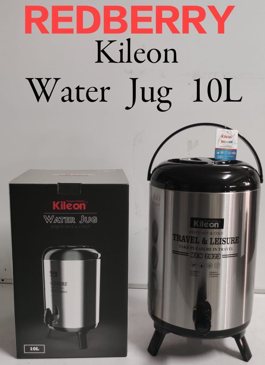 Kileon Travel And Leisure Water/ Milk And Tea Dispenser(10ltrs) Buy 10ltrs 30g travel and leisure kileon jug flask made of stainless steel construction. Concealed heating element.