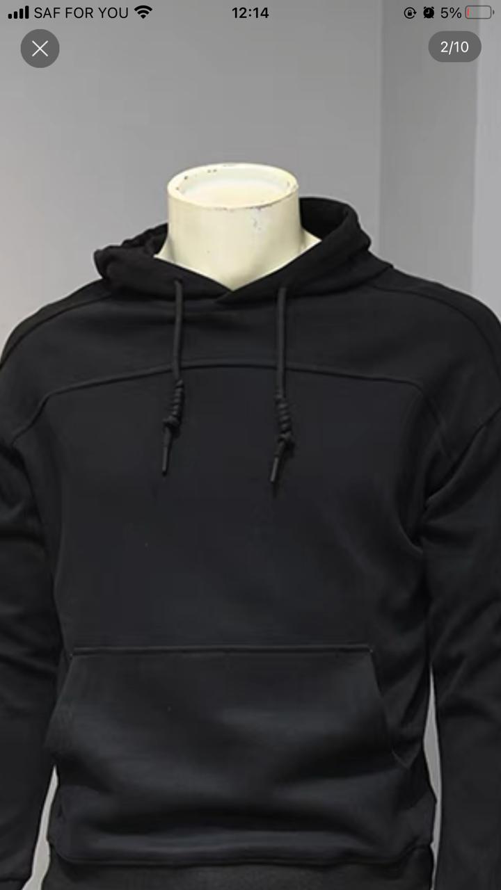 Spring and Autumn 2023 new cotton hoodie ladies hooded large size fashion fashion design high-end cashmere coat