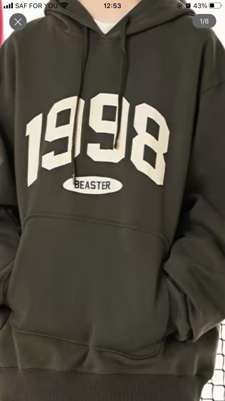 Spring and Autumn 2023 new cotton hoodie ladies hooded large size fashion fashion design high-end cashmere coat