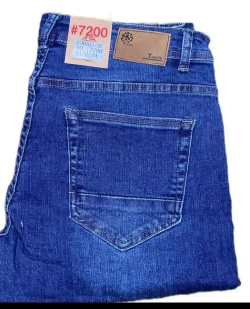 MEN SLIM FIT CASUAL JEANS TROUSER