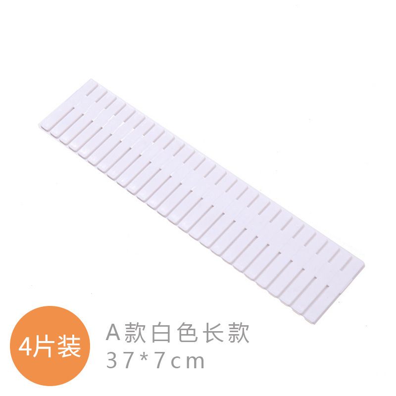 Drawer Partition Partition Office Dormitory Partition Plaid Plastic Socks Storage Cabinet Organize Partition Artifact