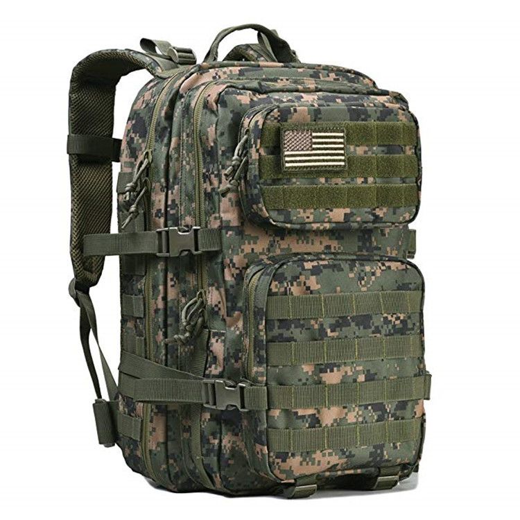 Outdoor 3P Attack Tactical Backpack Multi-function Large Capacity Camouflage Outdoor Camping Waterproof Sports Mountaineering Backpack