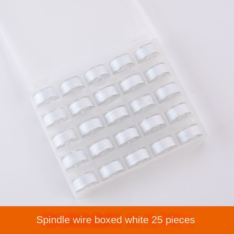 Sewing Machine Thread Sewing Thread Purple Household Sewing Thread Multicolor Color Small Roll Flat Car Bottom Line Vintage Shuttle Core Storage