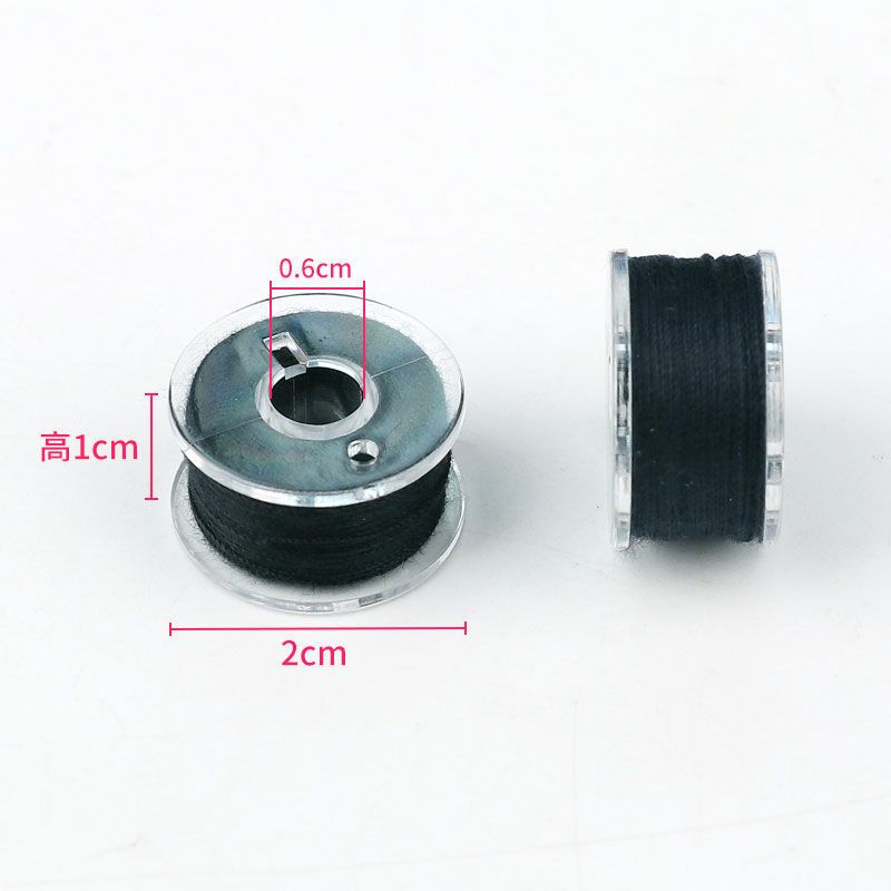 Sewing Machine Thread Sewing Thread Purple Household Sewing Thread Multicolor Color Small Roll Flat Car Bottom Line Vintage Shuttle Core Storage