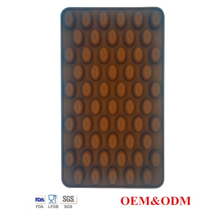Mini Chocolate Bean Chocolate Mold Jelly Pudding Soap Mold Ice Mold Coffee Beans