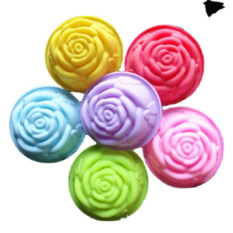 60ML Rose Jelly Pudding Cake Mafen Cup Silicone Mould Products