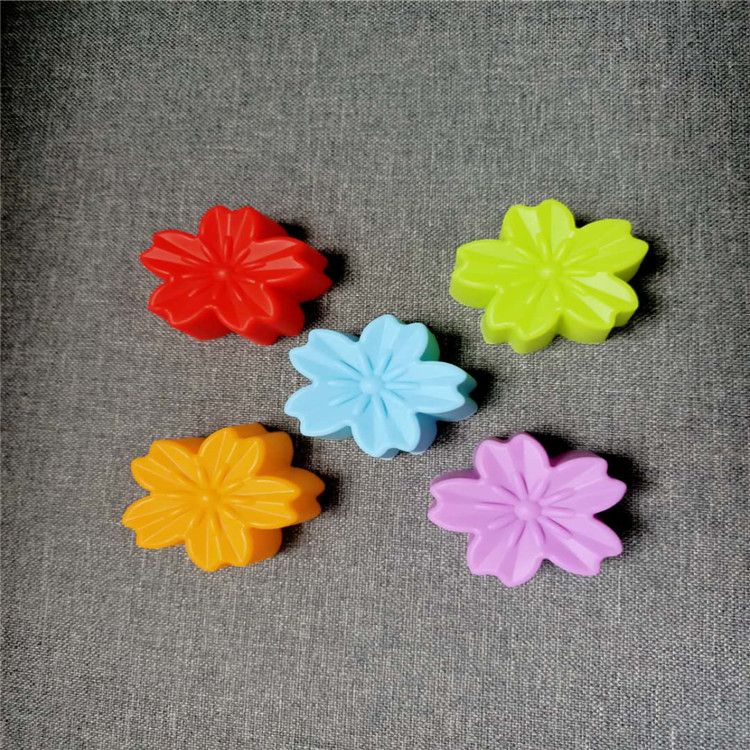 Silicone Cake Mold 5CM rose Soap Pudding Jelly Mold Chocolate Mousse Mold Ice Cube