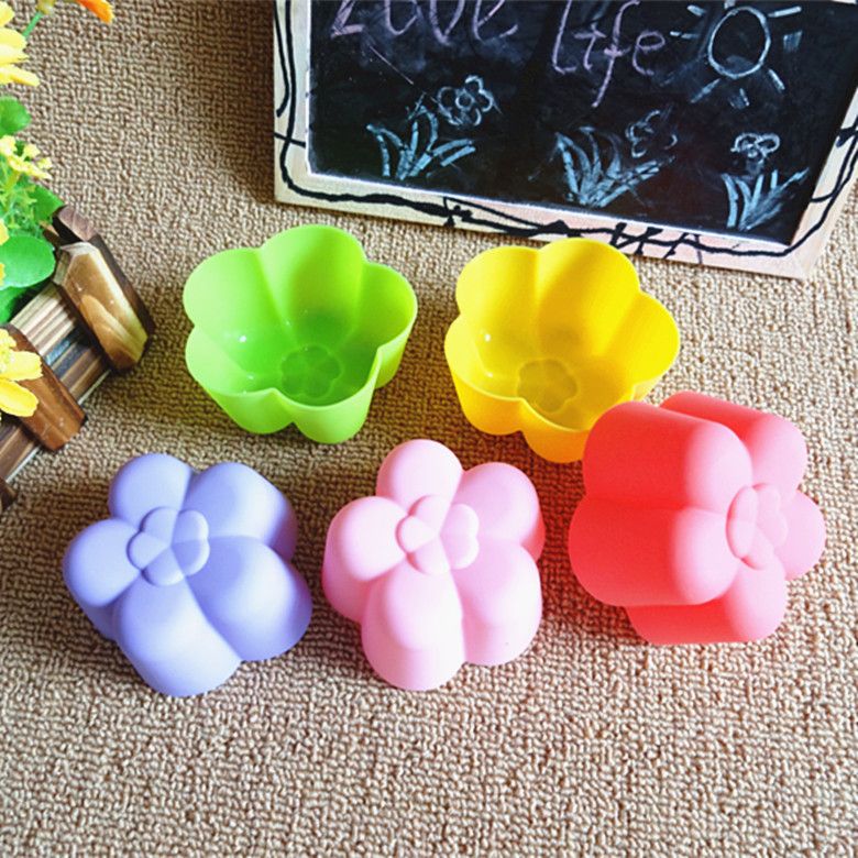 Silicone Cake Mold 5CM rose Soap Pudding Jelly Mold Chocolate Mousse Mold Ice Cube