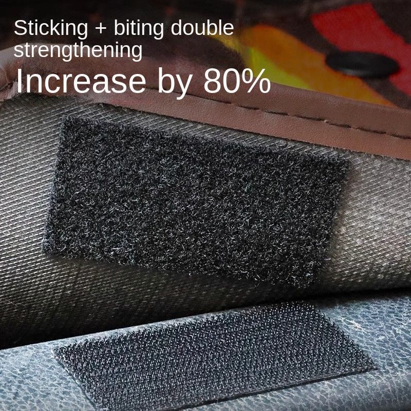 Velcro Tearable Foot Pad Fixed High Adhesive Car Special Strong Adhesive Screen Window Door Curtain Self-adhesive Buckle