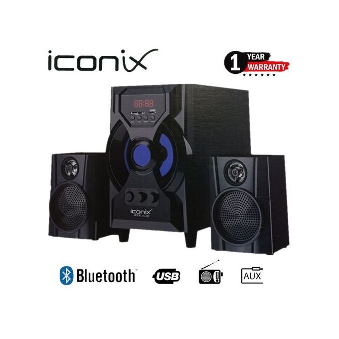 GOOD LIFE AT HOME, OFFICE ANS AT WORK DEAL WITH Iconix IC-4211 2.1CH Subwoofer Speaker System