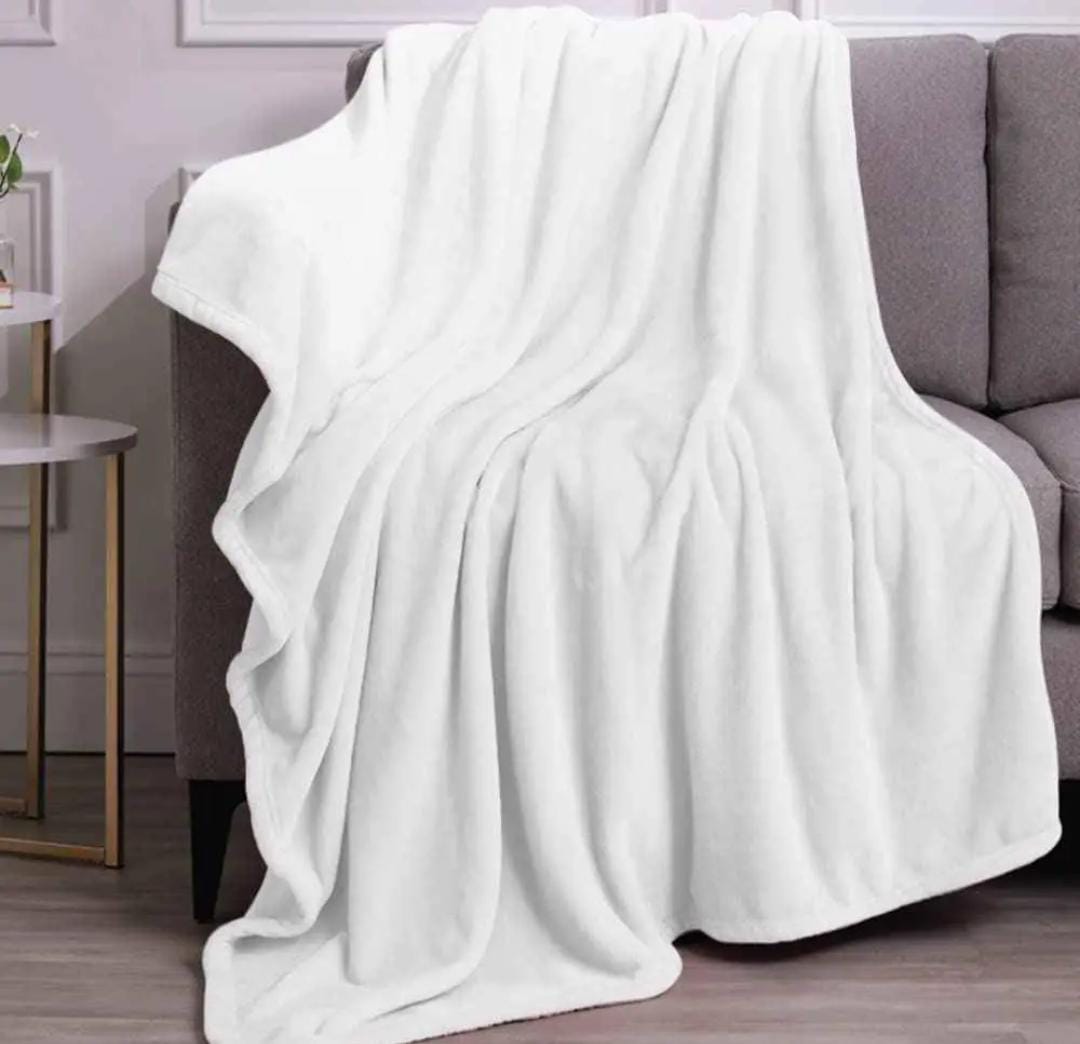 Plain fleece blankets Super soft and cozy:  soft fleece throw blanket  plush offers you fabulous senses of softness. Enjoy the ultimate fluffy and fuzzy feel and curl up with this blanket for unmatch