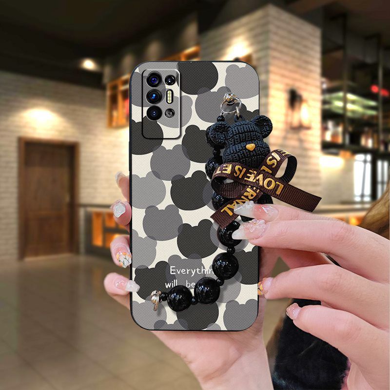 Phone Case for Tecno Pova 2 Silicone Cover Shockproof Bumper Cute Young Fashion Protective Case