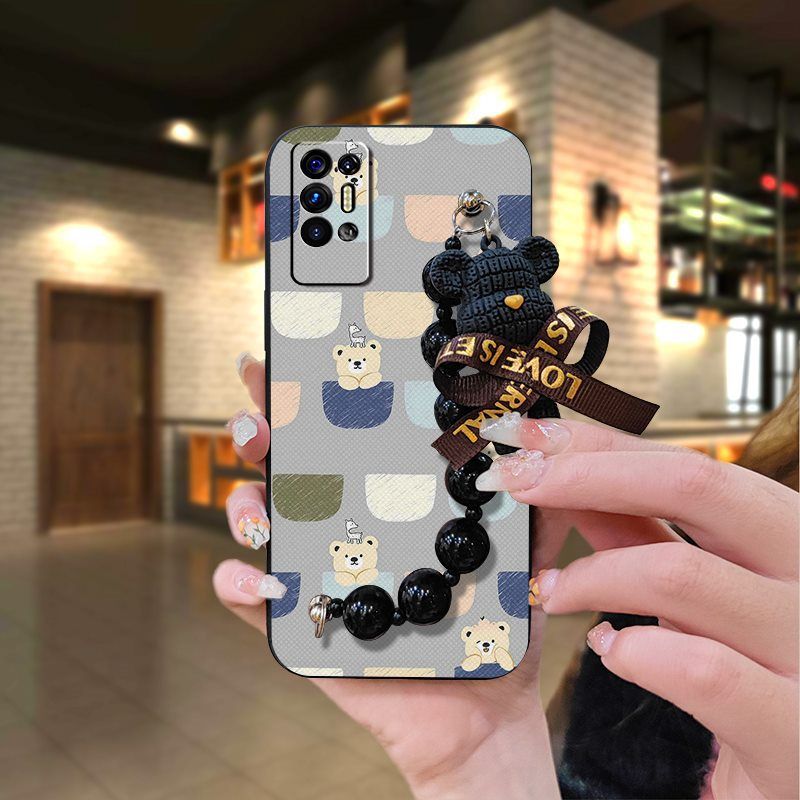 Phone Case for Tecno Pova 2 Silicone Cover Shockproof Bumper Cute Young Fashion Protective Case