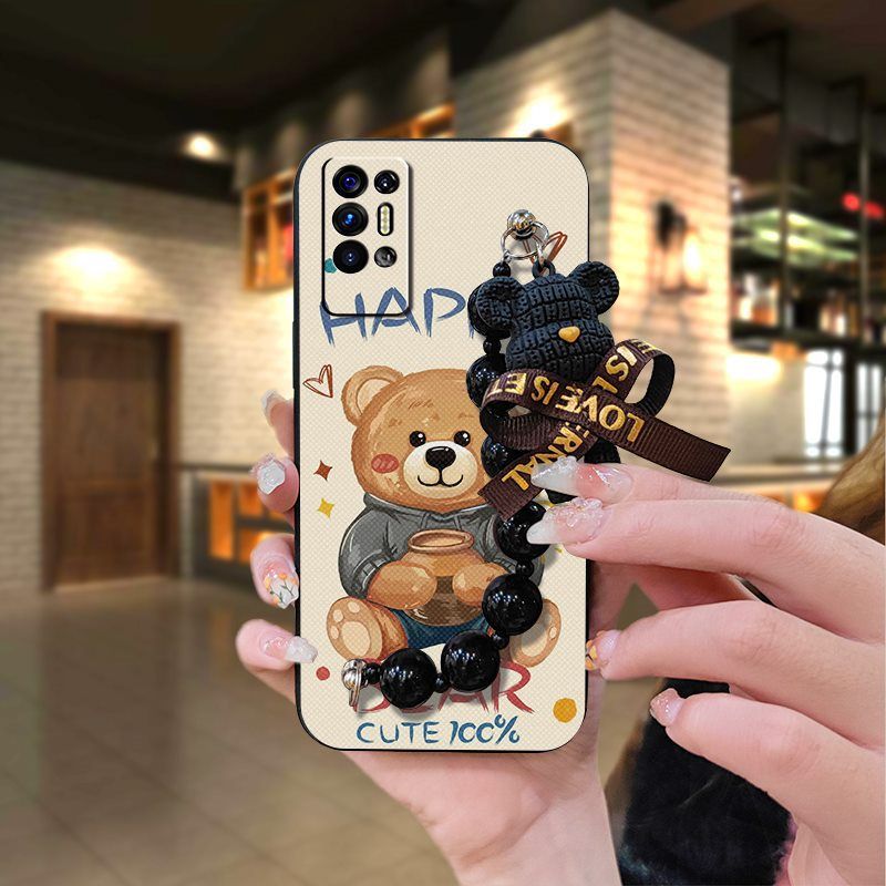 Phone Case for Tecno Pova 2 Silicone Cover Shockproof Bumper Cute Young Fashion Protective Case