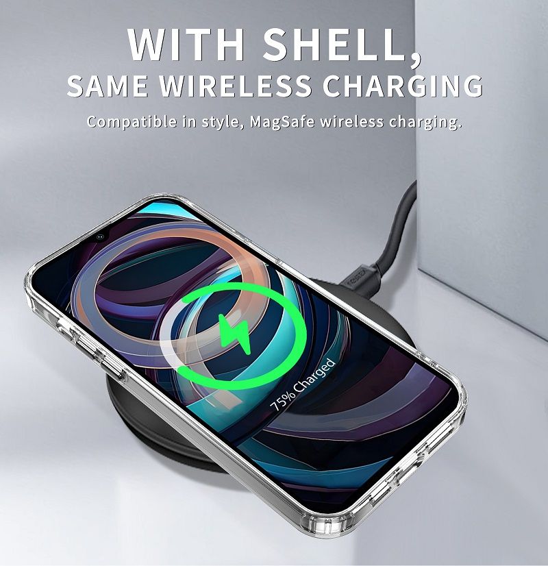 Phone Case for Xiaomi Redmi A3X/A3, 6.71" Clear Acrylic+TPU Shockproof Bumper Cover