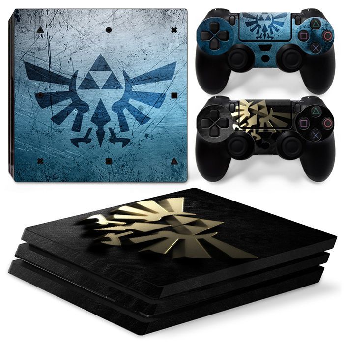 (Only Sticker) for PS4 Pro Sticker Console Body Decals for PS4 Pro
