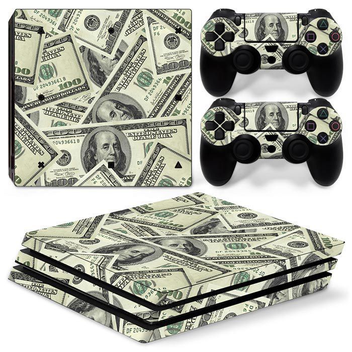 (Only Sticker) for PS4 Pro Sticker Console Body Decals for PS4 Pro
