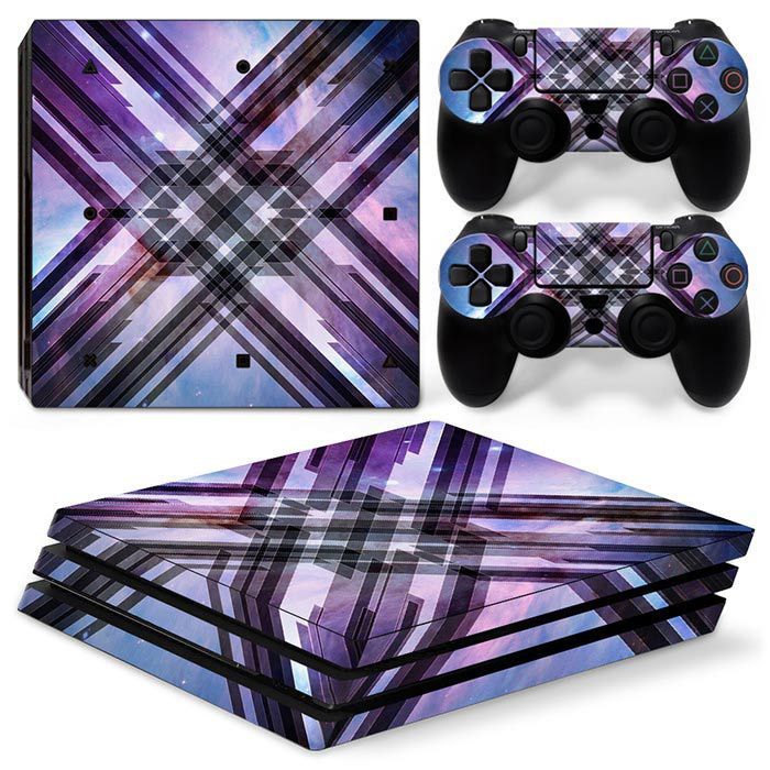 (Only Sticker) for PS4 Pro Sticker Console Body Decals for PS4 Pro