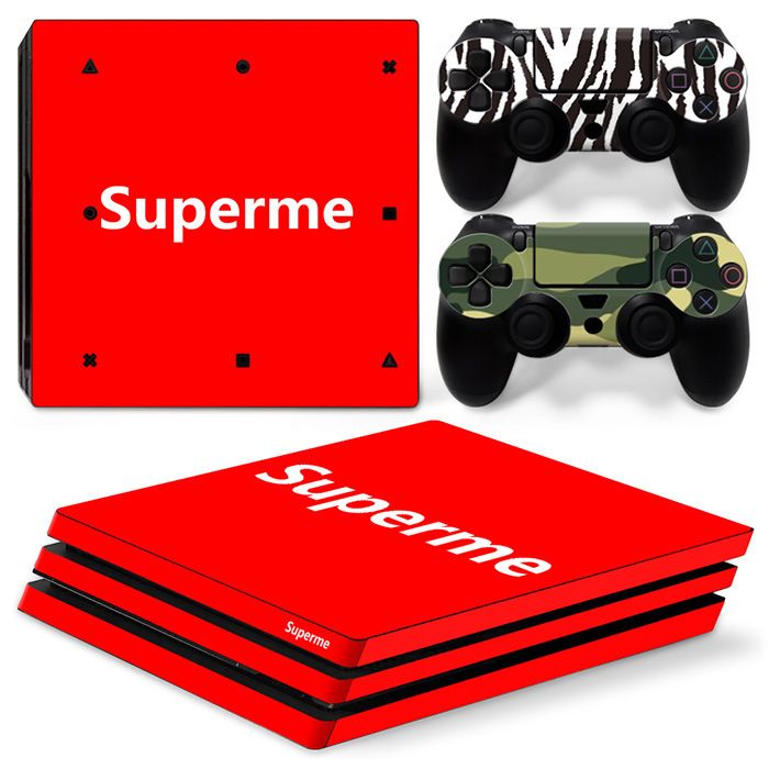 (Only Sticker) for PS4 Pro Sticker Console Body Decals for PS4 Pro