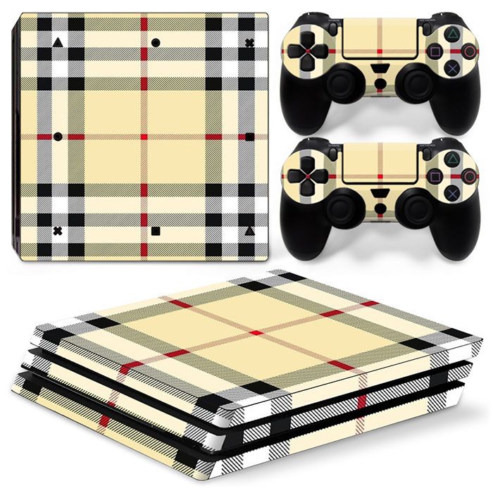 (Only Sticker) for PS4 Pro Sticker Console Body Decals for PS4 Pro