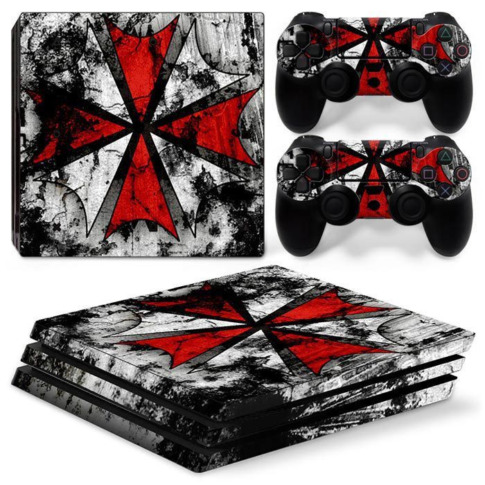 (Only Sticker) for PS4 Pro Sticker Console Body Decals for PS4 Pro