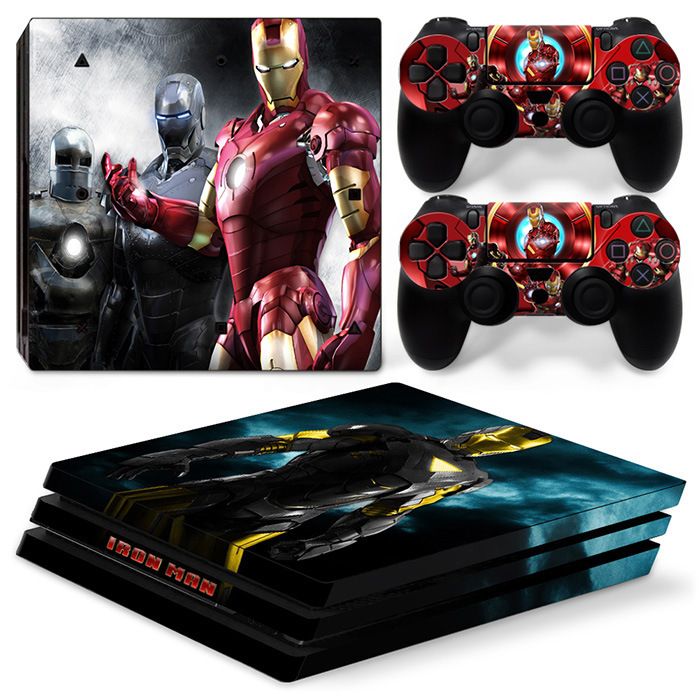 (Only Sticker) for PS4 Pro Sticker Console Body Decals for PS4 Pro