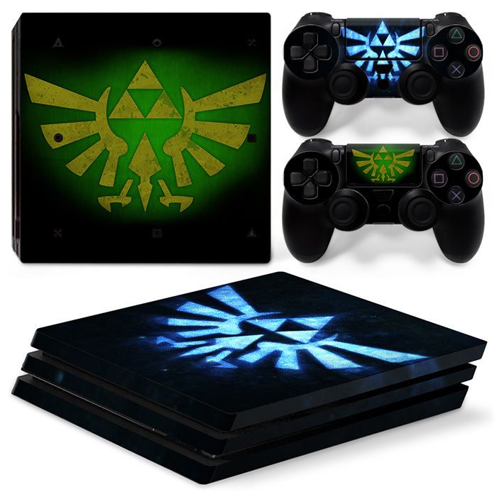 (Only Sticker) for PS4 Pro Sticker Console Body Decals for PS4 Pro